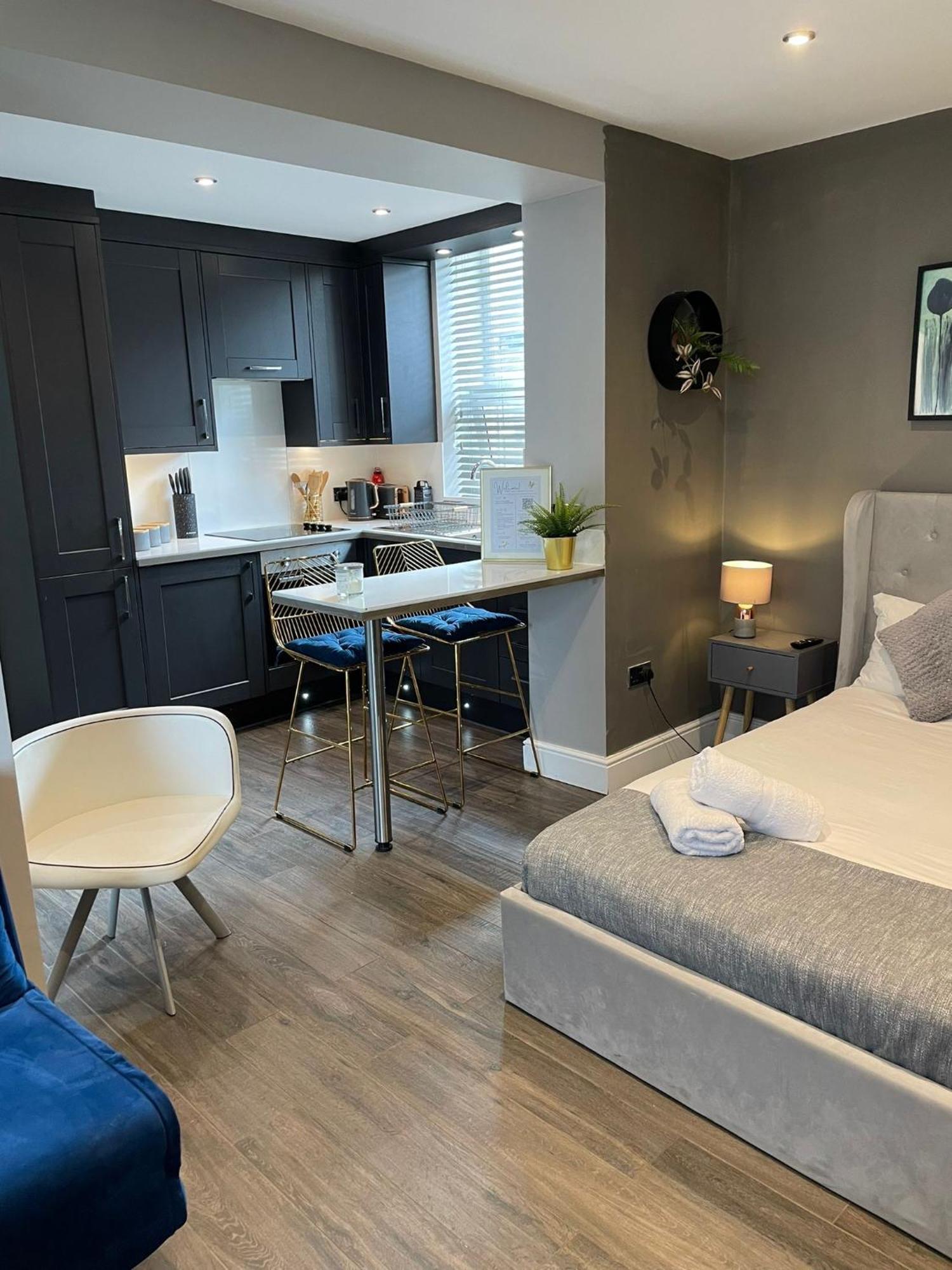 Peaceful & Stylish Brighton Studio Apartment Eksteriør billede